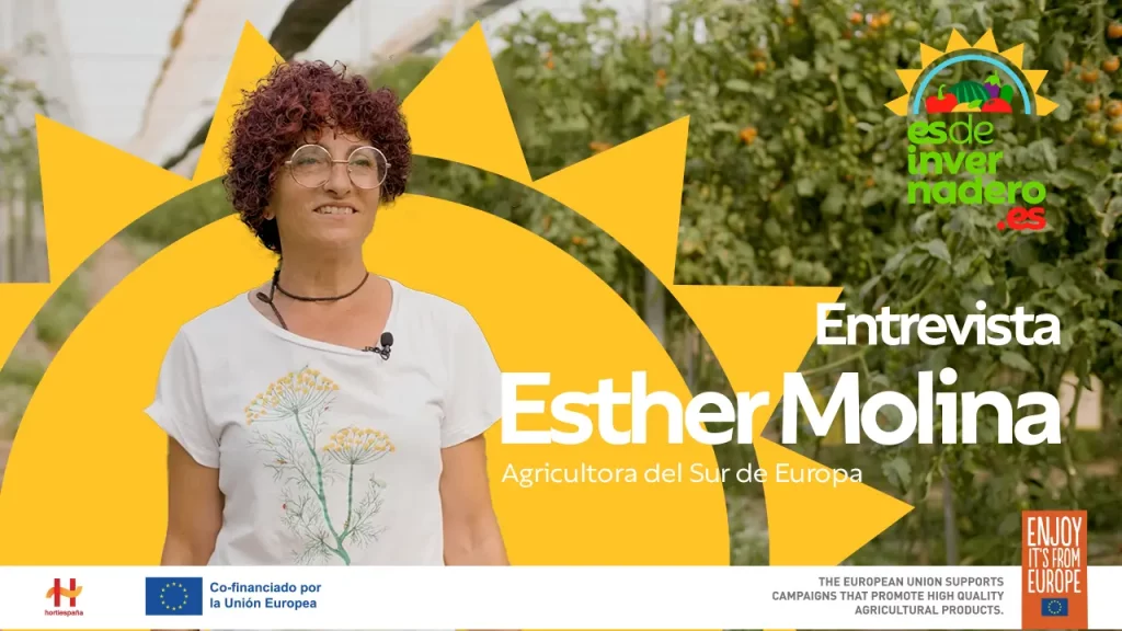 Entrevista a Esther Molina, agricultora del Sur de Europa